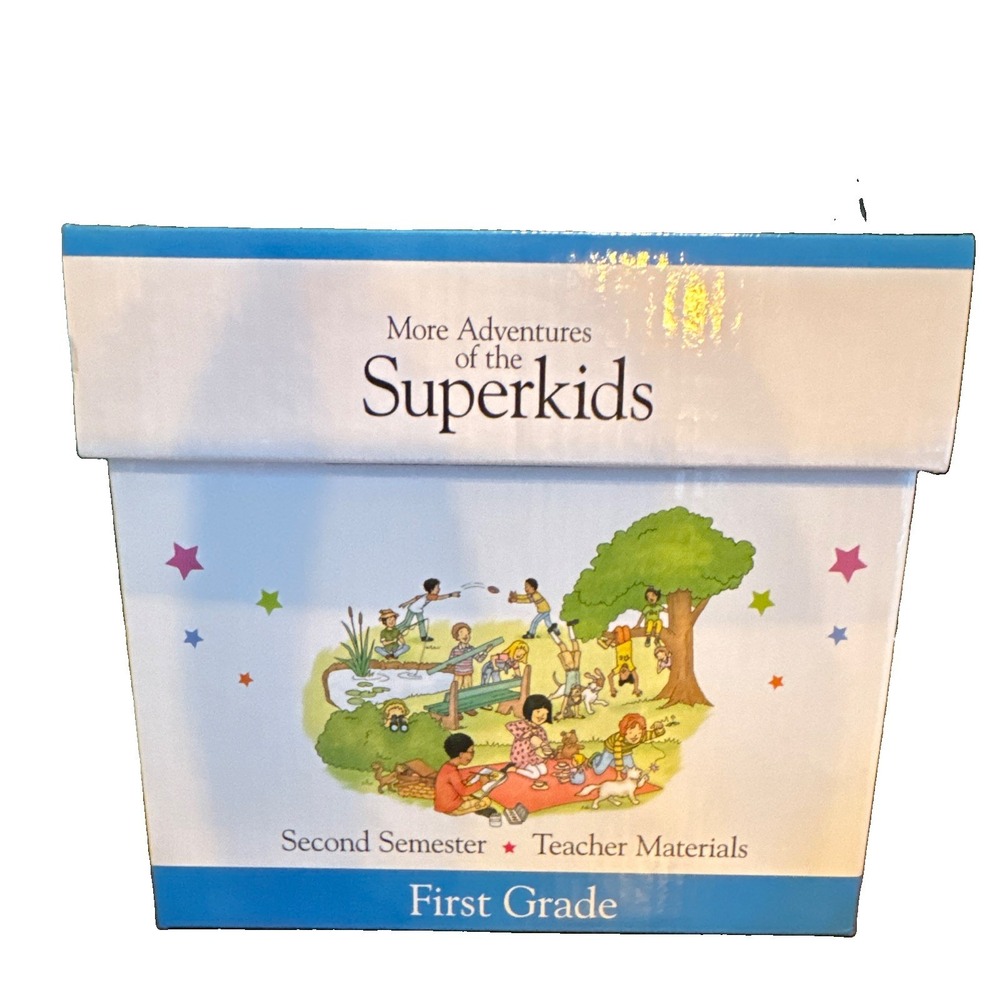 Homeschooling Zaner-Bloser Superkids Reading Program More Adventures 1st Gr 2nd